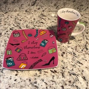 Never been used Lolita,Shopholic,too dish set